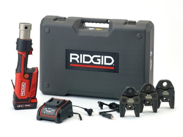 RIDGID RP-351B Pressfit kit + M Jaws 15-18-22mm - Image 7