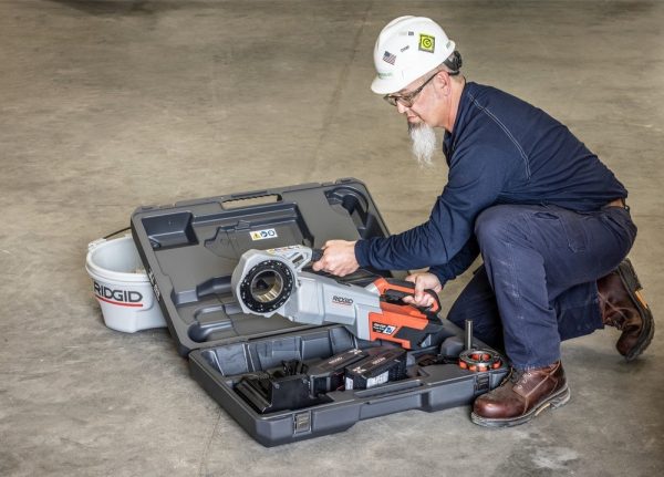 RIDGID 760 FXP  1/2" - 2"  CORDLESS Power Threader - 12R - Image 6