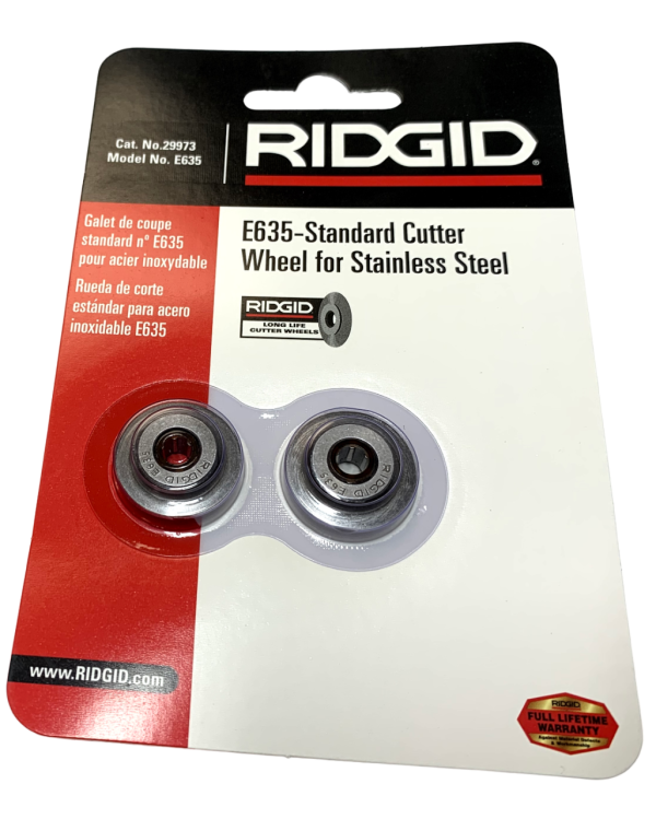 RIDGID Model E-635 Stainless Steel Cutter Replacement Wheel