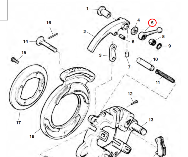 RIDGID 44260 -  Die Head Clamp Lever - Image 2