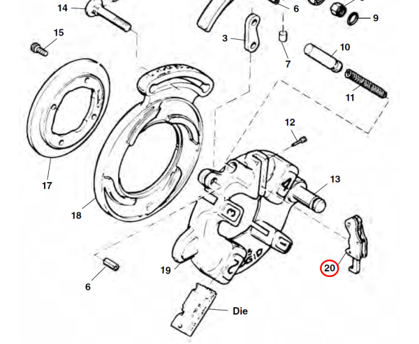 RIDGID 32982 -  Die Head Adjustable Trigger Assembly - Image 2