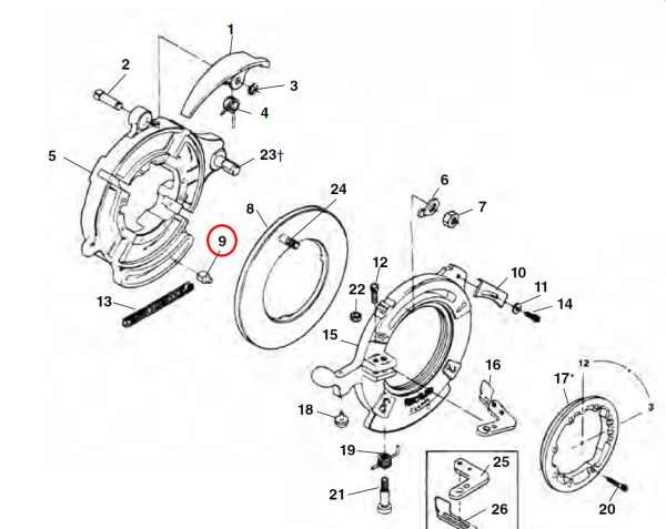 RIDGID 26632 -  Die Head Drive Block - Image 2