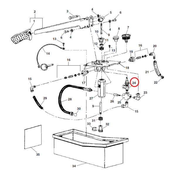 RIDGID 58002 - NEEDLE VALVE WITH KNOB (1450) - Image 2