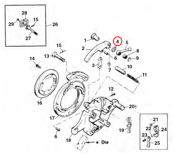 RIDGID 44245 -  Die Head Lever Arm Thrust Washer - Image 2