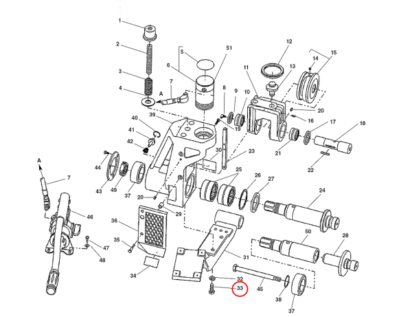 RIDGID 45500 - Mount Base Hex Screw - Image 2