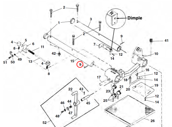 RIDGID 27052 -  Carriage Roll Pin - Image 2