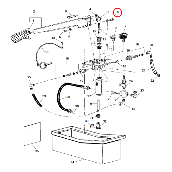 RIDGID 51057 - HANDLE PIN 1450 - Image 2