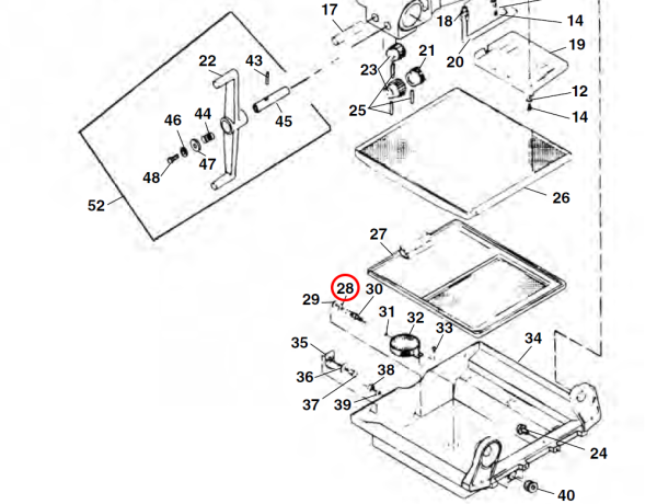 RIDGID 27252 -  Washer for Carriage and Swarf Pan - Image 2