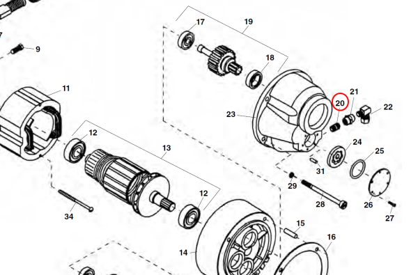 RIDGID 52507 -  Motor Nipple - Image 2