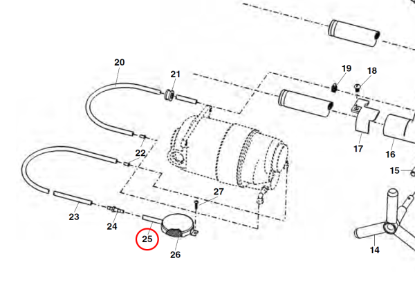 RIDGID 61897 -  Oil Filter Tube - Image 2