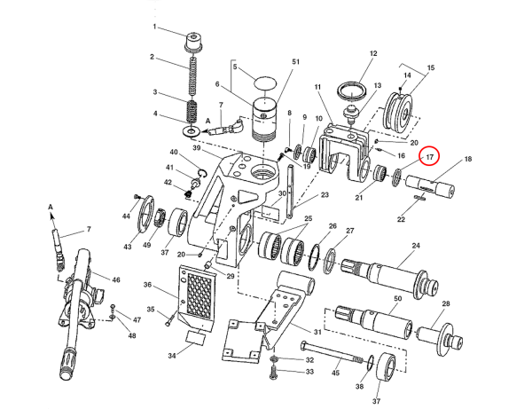 RIDGID 87690 - Upper Roller Bearing Front Seal - Image 2