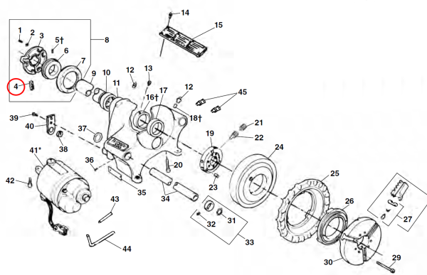 RIDGID 46500 -  Rear Centering Head Jaw Set - Image 2