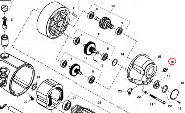 RIDGID 46830 -  Motor Connector (Male) - Image 2