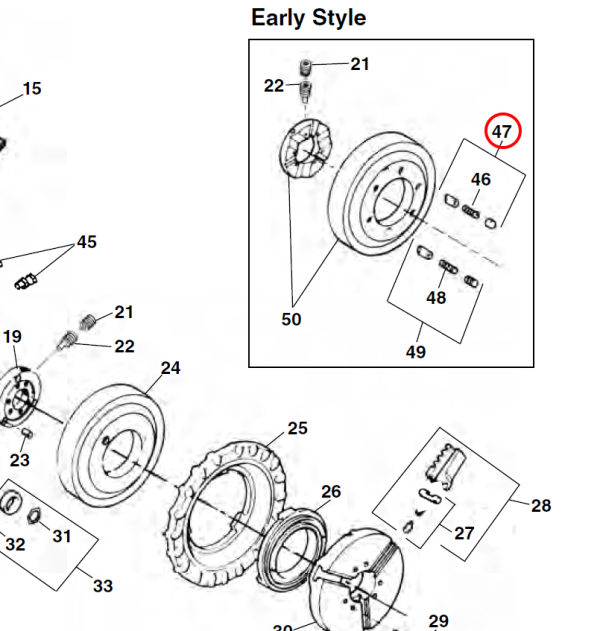 RIDGID 91552 -  Front Chuck Drive Wedge Kit - Image 2