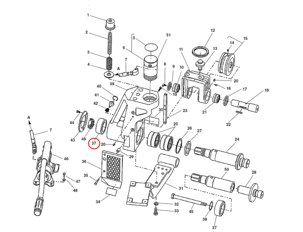 RIDGID 49127 - Rear Bearing - Image 2