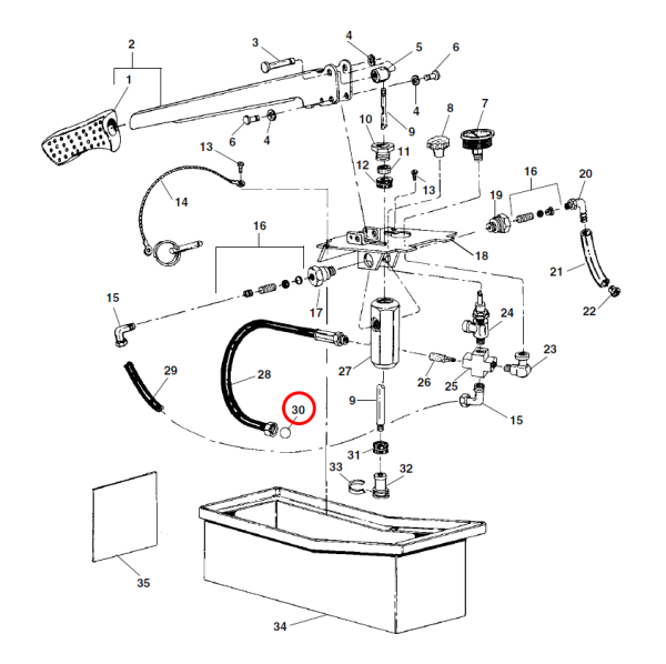 RIDGID 54812 - WASHER FOR 1450 HOSE PACK OF 5 - Image 2