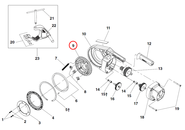 RIDGID 47043 -  Face Gear - Image 2