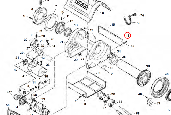 RIDGID 26997 -  Side Plate Screw - Image 2