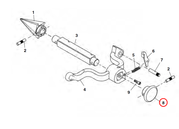 RIDGID 46585 -  Pipe Reamer Knob - Image 2