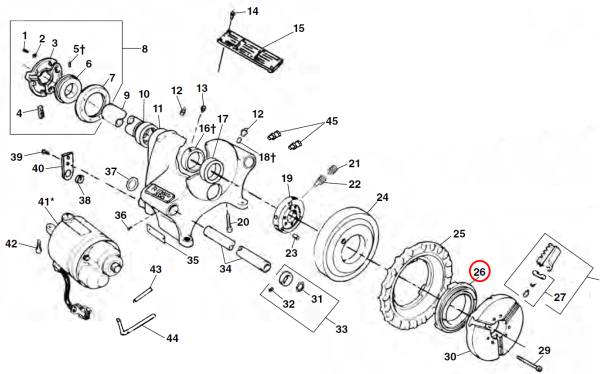 RIDGID 43540 -  Front Chuck Scroll Plate - Image 2