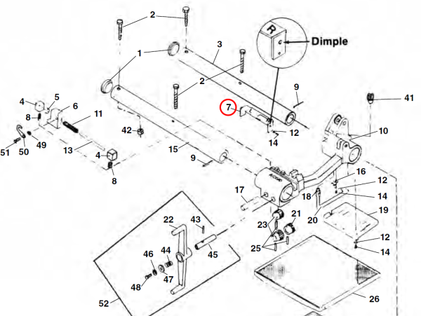 RIDGID 26912 -  Sine Bar Cover Assembly - Image 2