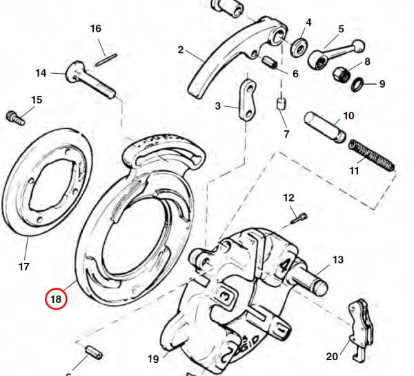 RIDGID 40942 -  Die Head Cam Plate - Image 2