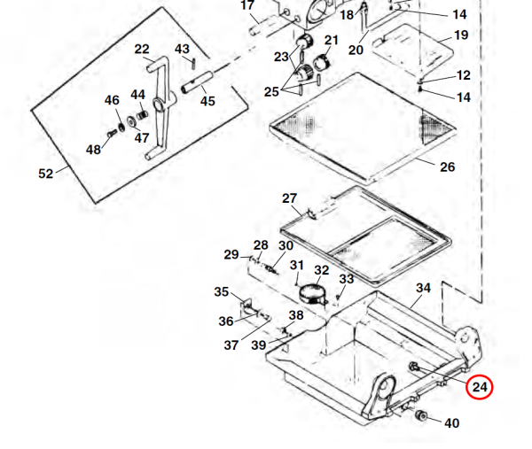 RIDGID 26837 -  Bottom Tray Stud - Image 2