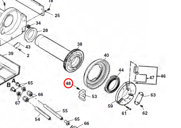 RIDGID 27067 -  Screw For Pinch Point Boss - Image 2