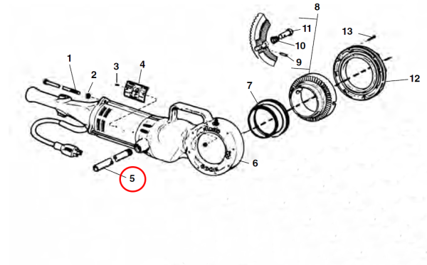 RIDGID 46615 -  Side Torque Arm - Image 2