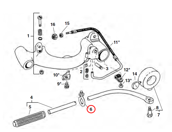 RIDGID 46205 -  Carriage Lever Eye Bolt - Image 2