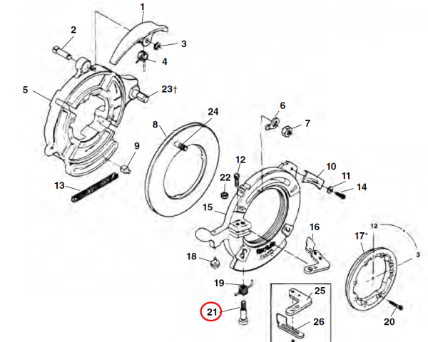 RIDGID 26627 -  Die Head Shoulder Bolt - Image 2