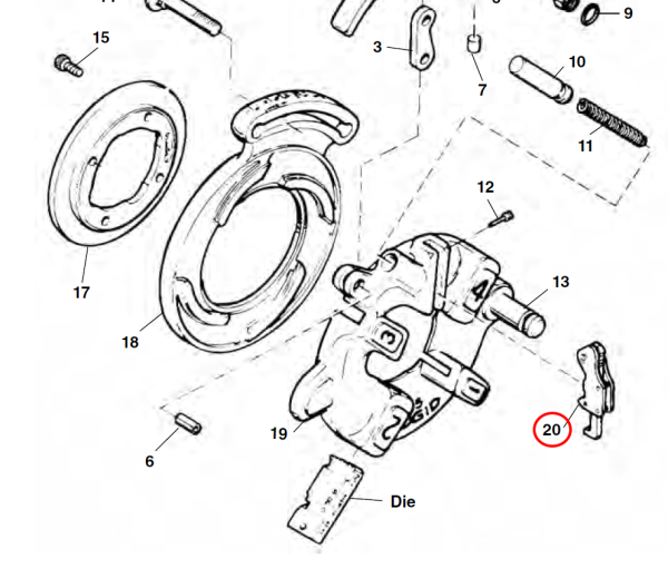 RIDGID 45327 -  Die Head Auto Release Trigger - Image 2