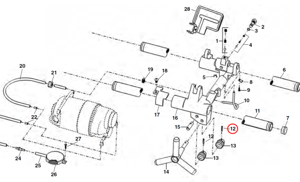 RIDGID 34342 -  Carriage Spilt Pin - Image 2