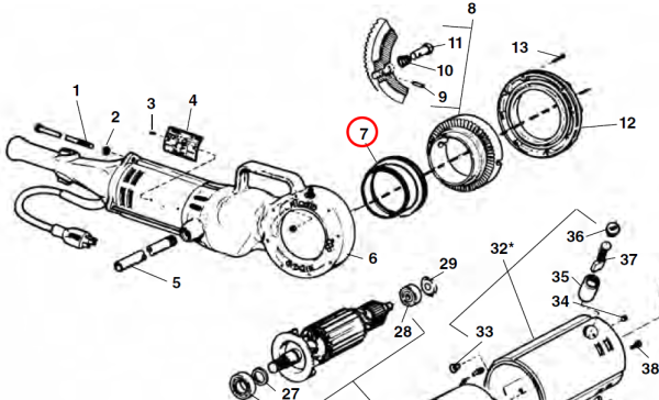 RIDGID 44060 -  Head Bearing - Image 2