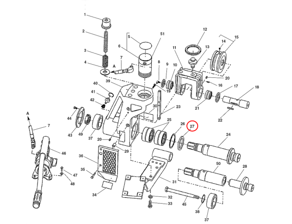 RIDGID 91000 - Lower Roller Bearing Seal - Image 2