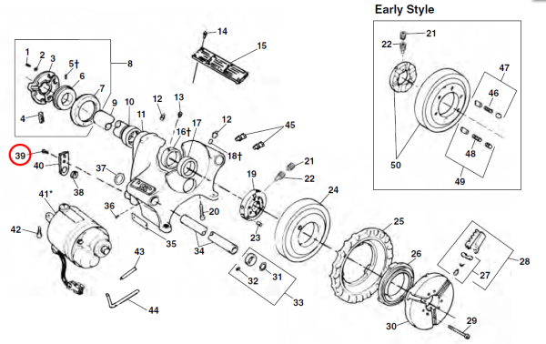 RIDGID 44735 -  Strain Relief Plate Screw - Image 2