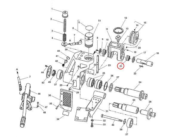 RIDGID 87610 - Upper Roll Bearing - Image 2