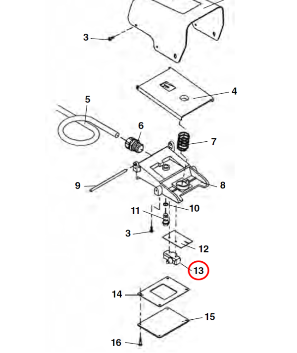 RIDGID 36762 -  Footswitch Micro Switch - Image 2