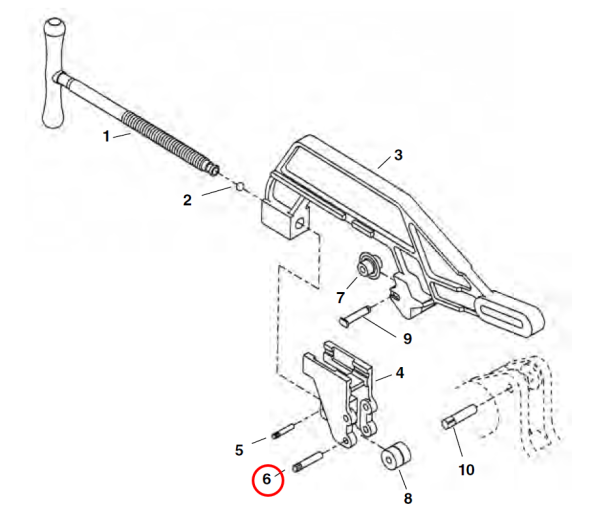 RIDGID 26762 -  Groove Pin for Pipe Cutter - Image 2