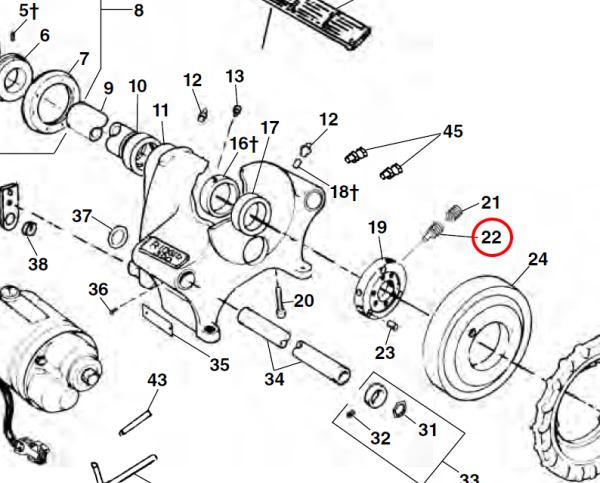 RIDGID 45265 -  Drive Ring Set Screw - Image 2