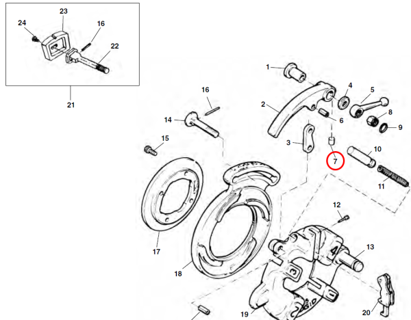 RIDGID 45055 -  Die Head Release Lever Insert - Image 2