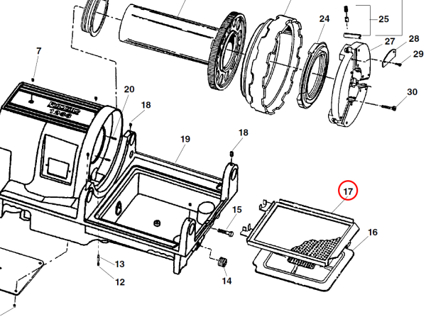 RIDGID 54047 -  Top Swarf Tray - Image 2