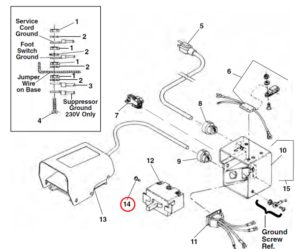 RIDGID 45405 -  Switch Mounting Screw - Image 2