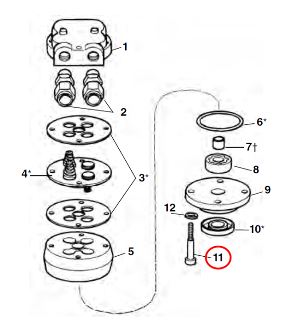 RIDGID 44510 -  Oil Pump Screw - Image 2