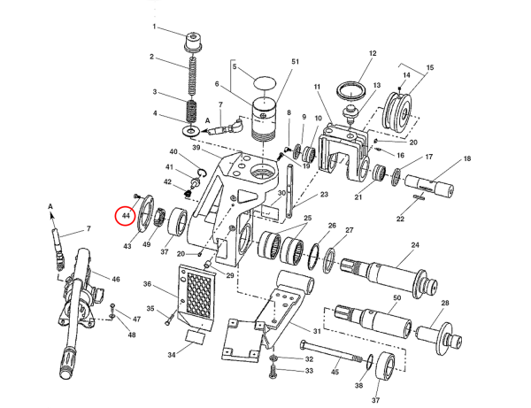 RIDGID 60265 - Rear Retaining Plate Screw - Image 2