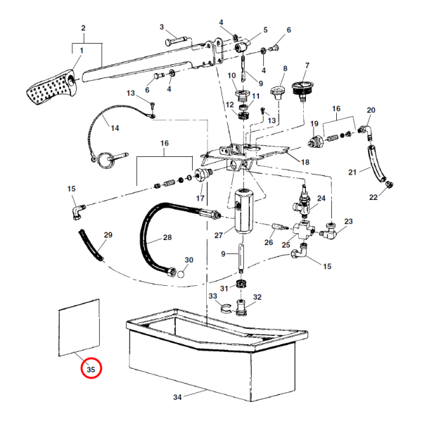 RIDGID 51102 - SCHEMATIC LABEL 1450 - Image 2