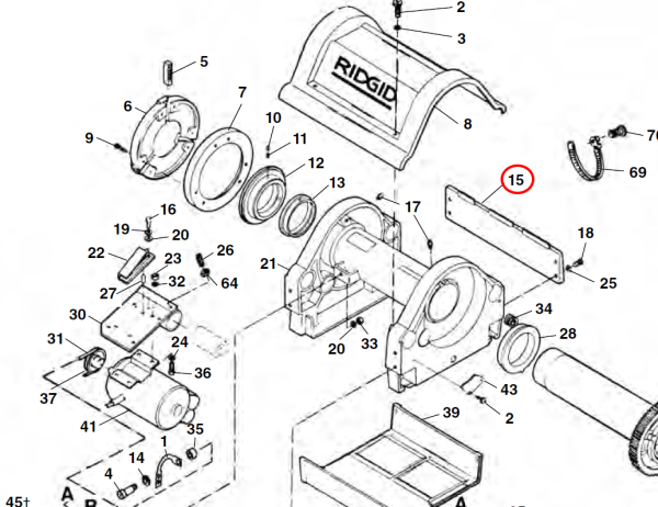 RIDGID 26487 -  Side Plate - Image 2