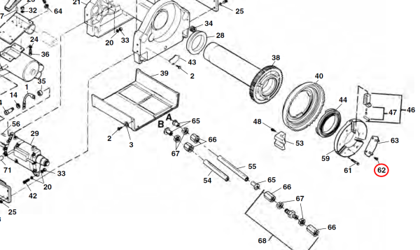 RIDGID 27242 -  Screw For Front Chuck Cover Plates - Image 2