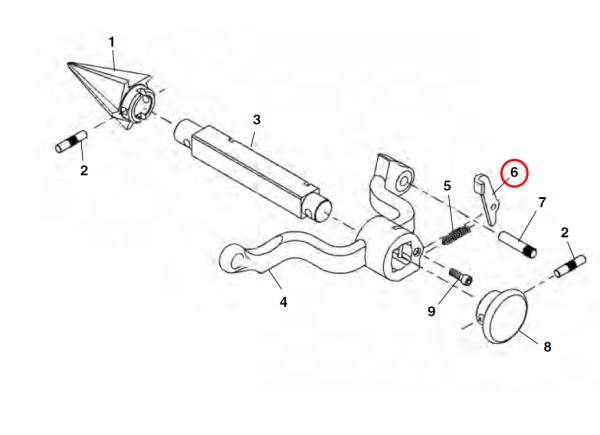 RIDGID 46665 -  Reamer Locking Latch - Image 2