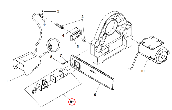 RIDGID 20113 -  Switch Assembly - Image 2